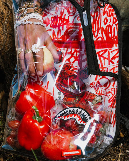 CLEAR BACKPACK - DIABLO GALLERY | Sprayground Great Value