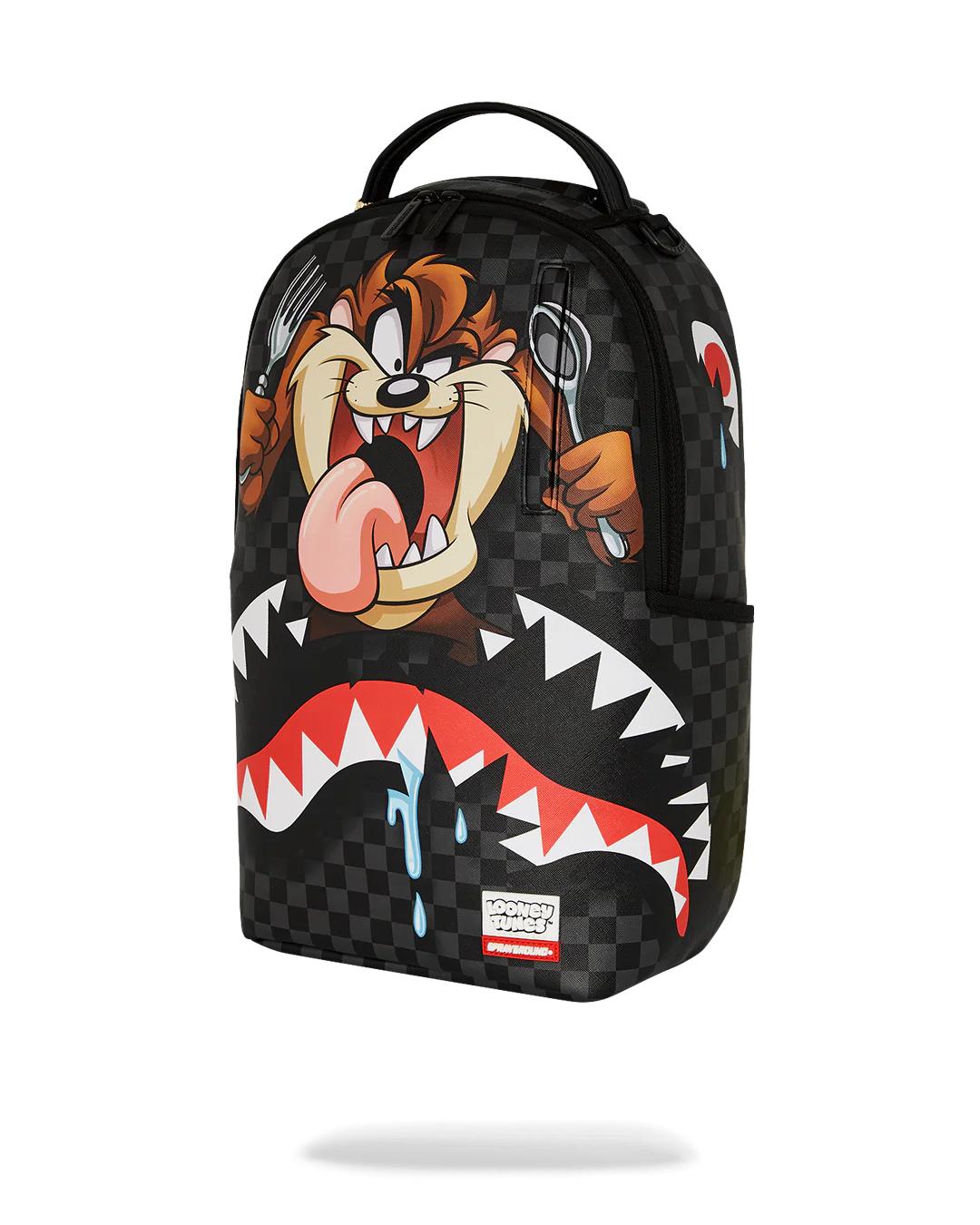 LOONEY TUNES TAZ EAT SHARK BACKPACK | Sprayground Quality