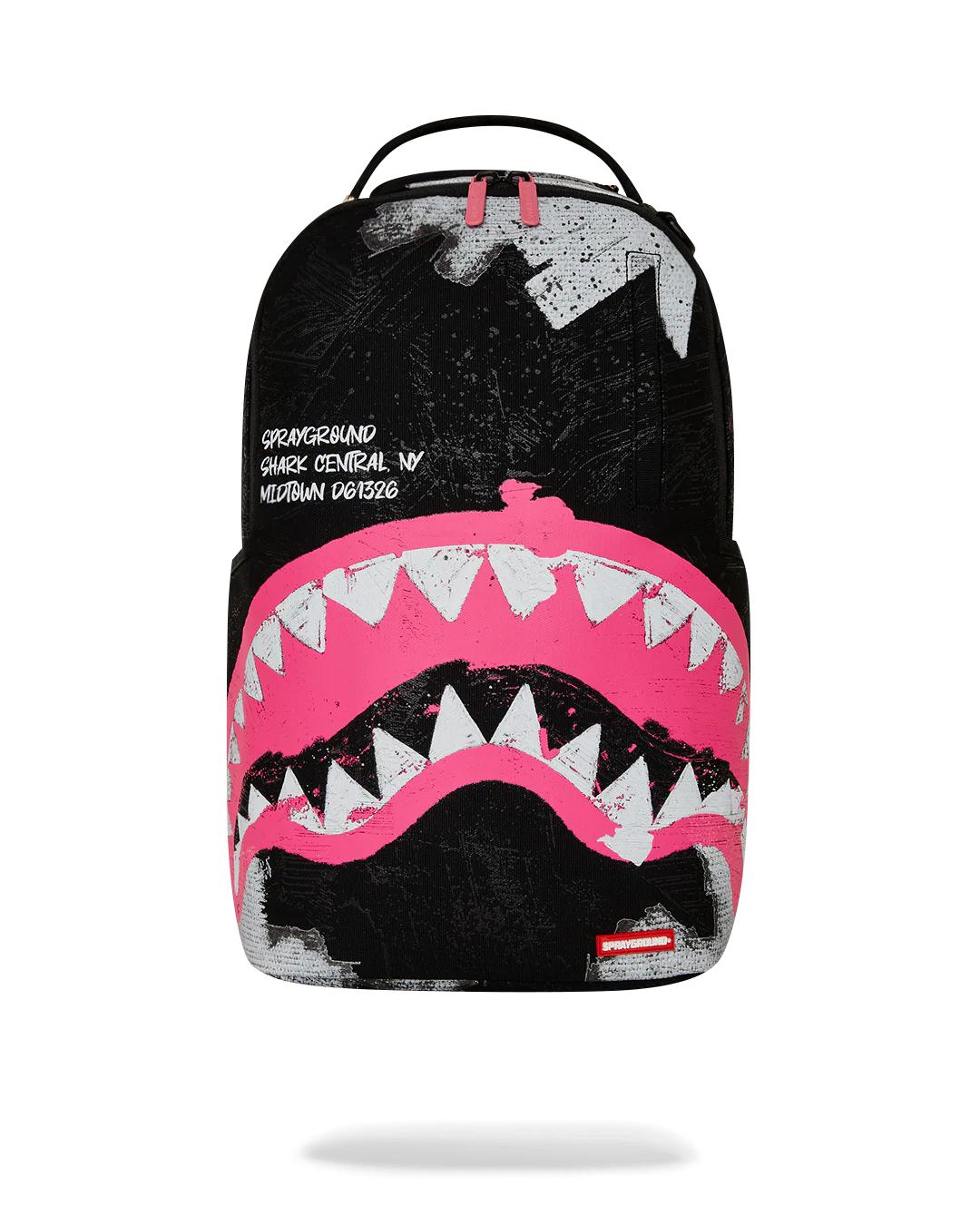 SHARK CENTRAL ACRYLIC ART DLX COTTON BACKPACK | Sprayground Exclusive