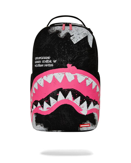 SHARK CENTRAL ACRYLIC ART DLX COTTON BACKPACK | Sprayground Exclusive