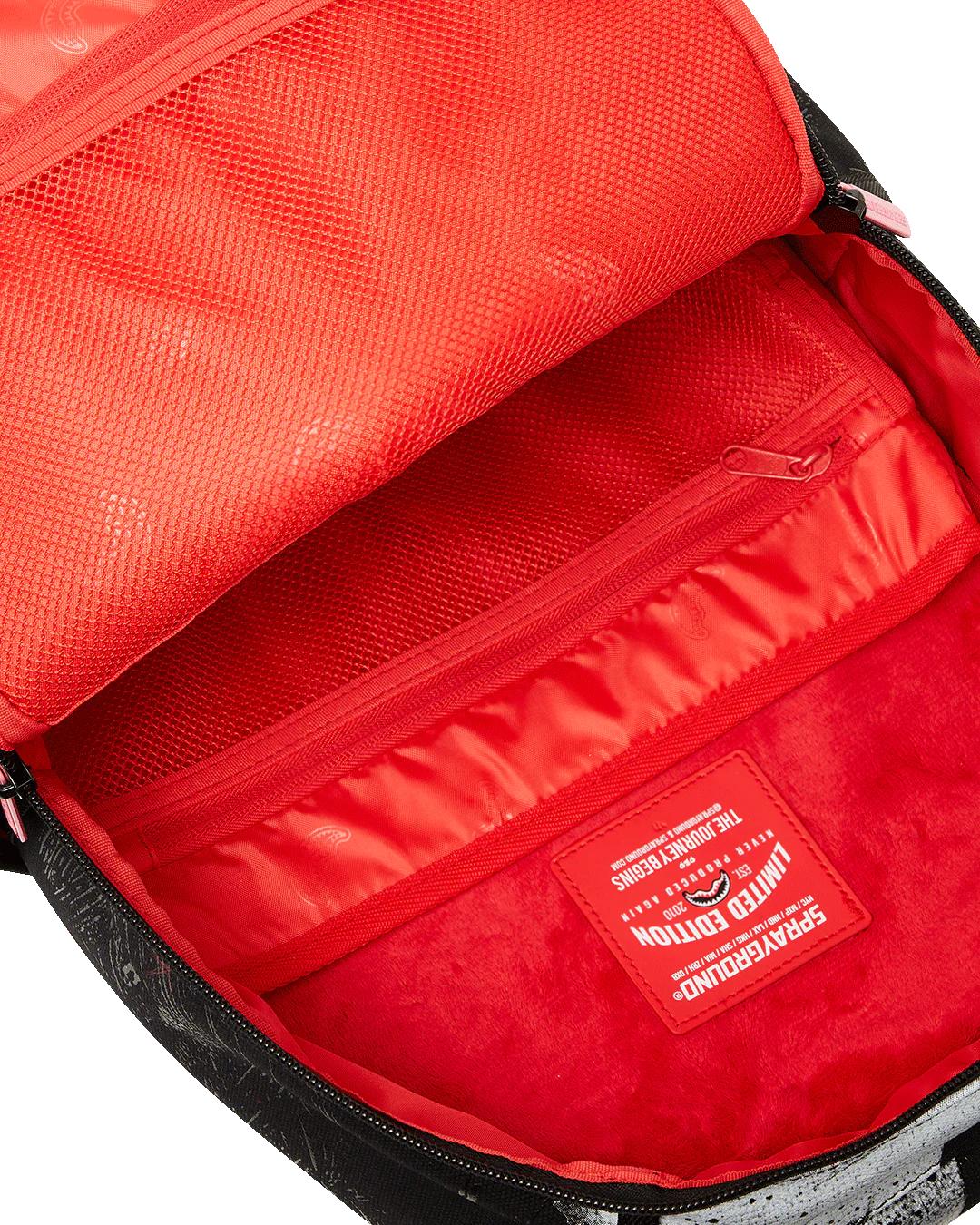 SHARK CENTRAL ACRYLIC ART DLX COTTON BACKPACK | Sprayground Exclusive