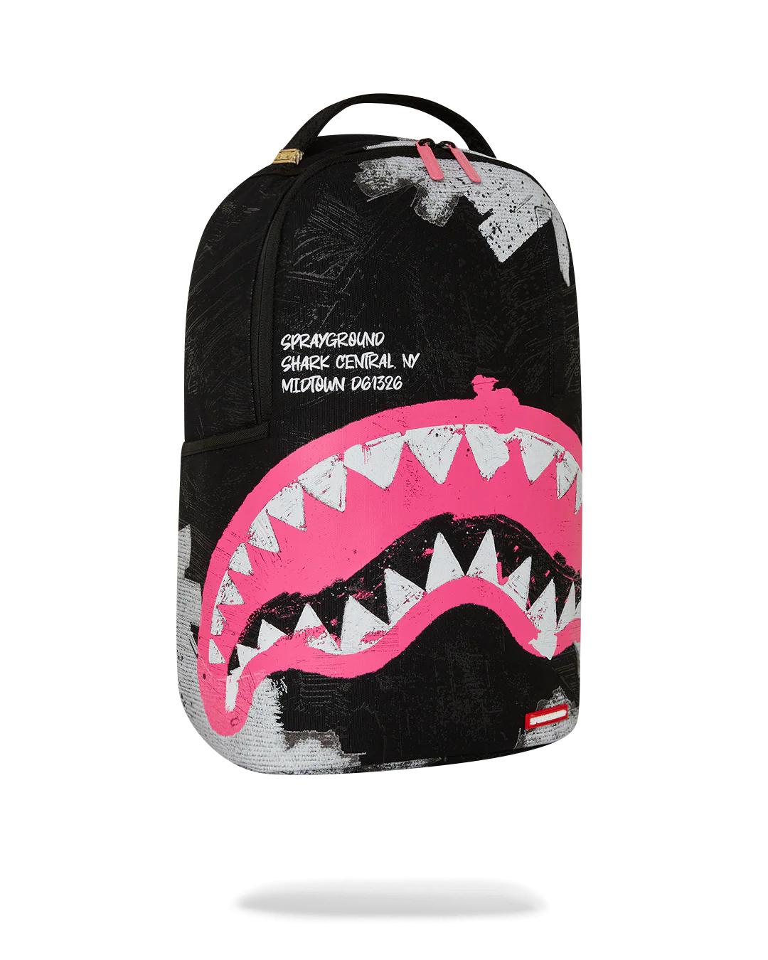 SHARK CENTRAL ACRYLIC ART DLX COTTON BACKPACK | Sprayground Exclusive