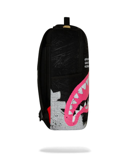 SHARK CENTRAL ACRYLIC ART DLX COTTON BACKPACK | Sprayground Exclusive