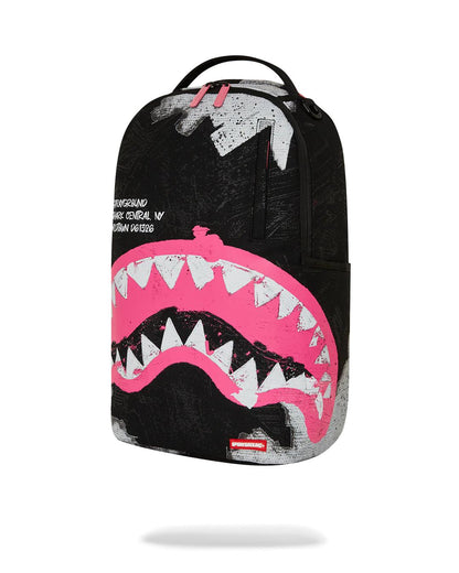 SHARK CENTRAL ACRYLIC ART DLX COTTON BACKPACK | Sprayground Exclusive