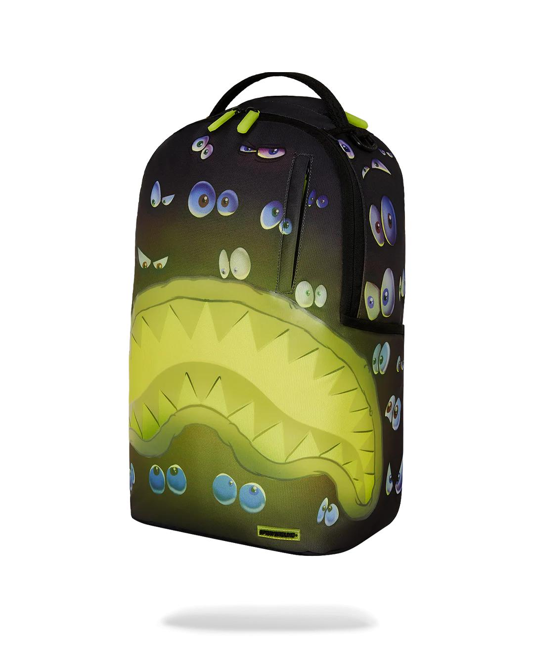 EYES ALL A GLOW (GLOW IN THE DARK) DLXR BACKPACK | Sprayground Latest