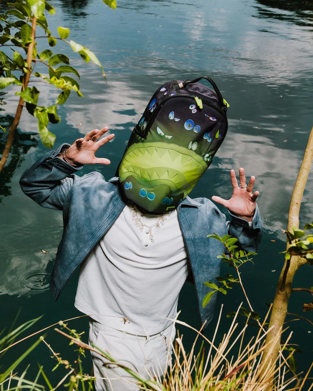 EYES ALL A GLOW (GLOW IN THE DARK) DLXR BACKPACK | Sprayground Latest
