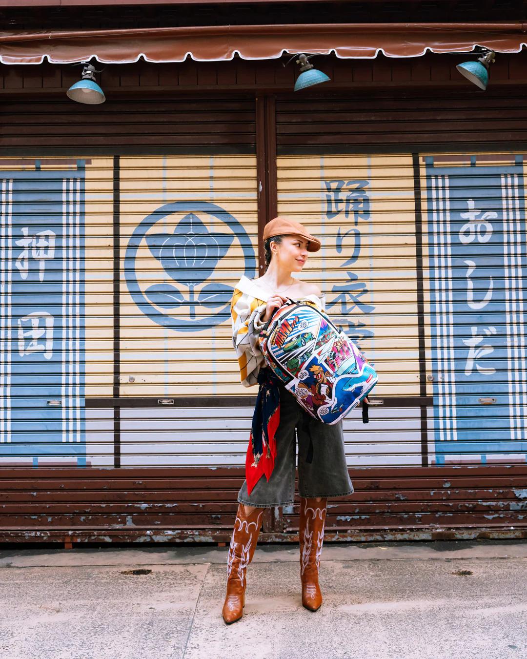 305 ACTION PACKED NIGHT SPOT DLXR BACKPACK | Sprayground Quality