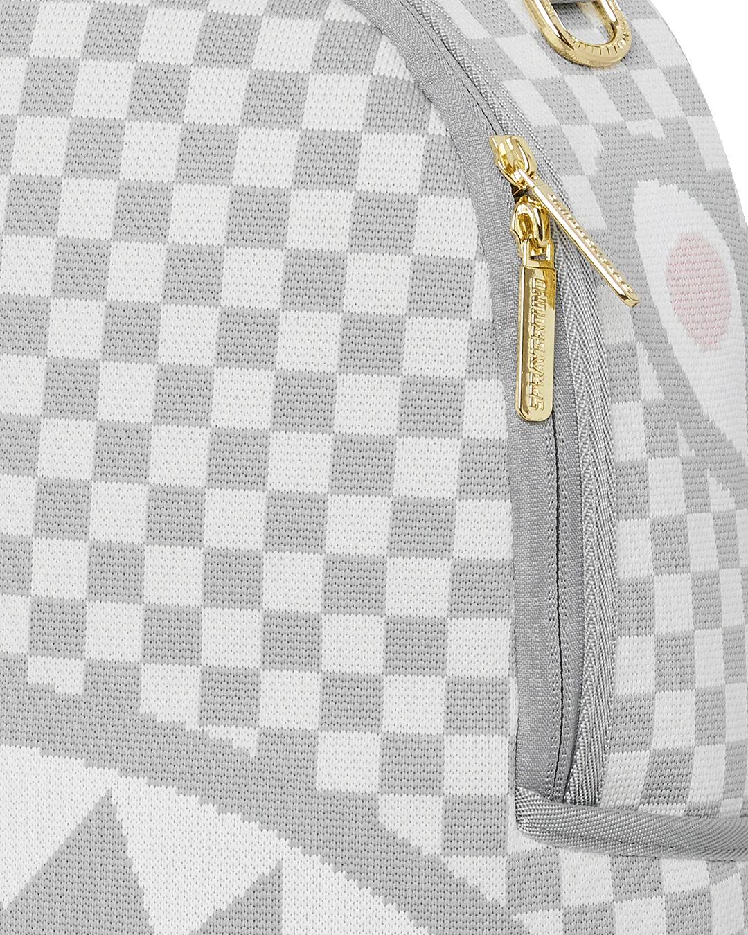 KNIT SHARKS IN PARIS IN CREAM DLX BACKPACK | Sprayground Premium