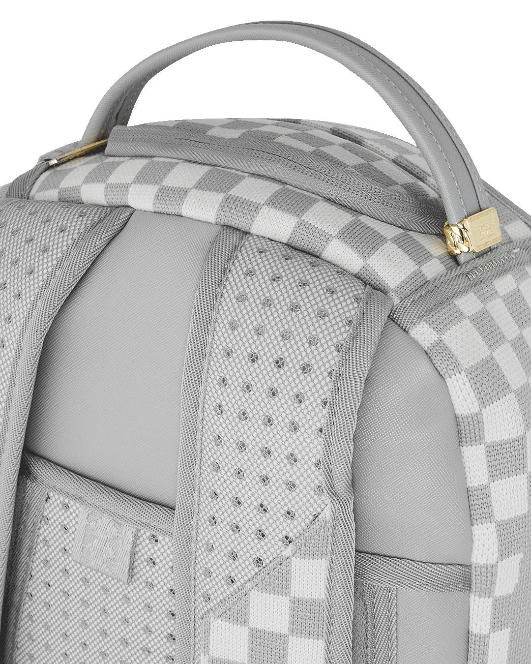 KNIT SHARKS IN PARIS IN CREAM DLX BACKPACK | Sprayground Premium