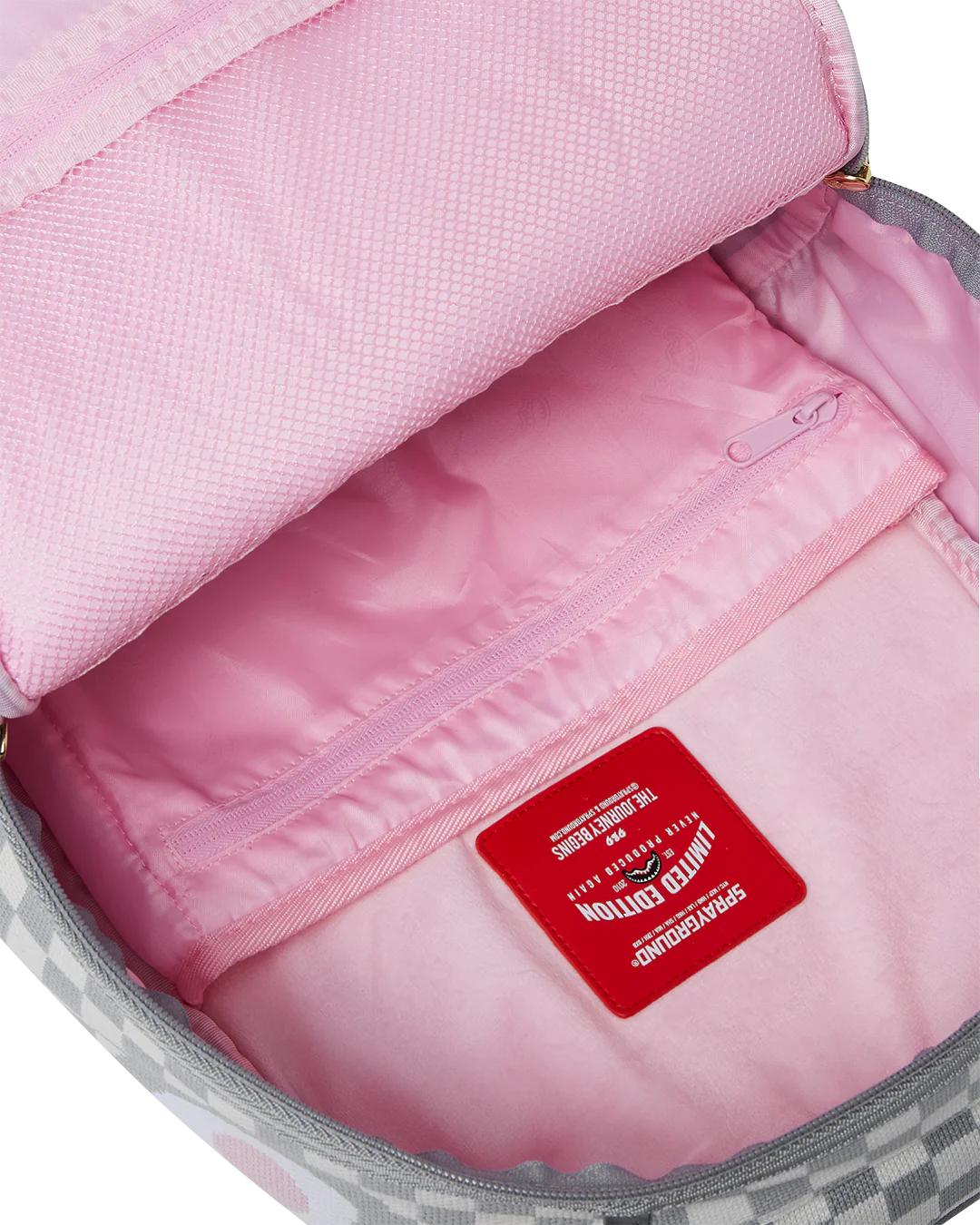 KNIT SHARKS IN PARIS IN CREAM DLX BACKPACK | Sprayground Premium