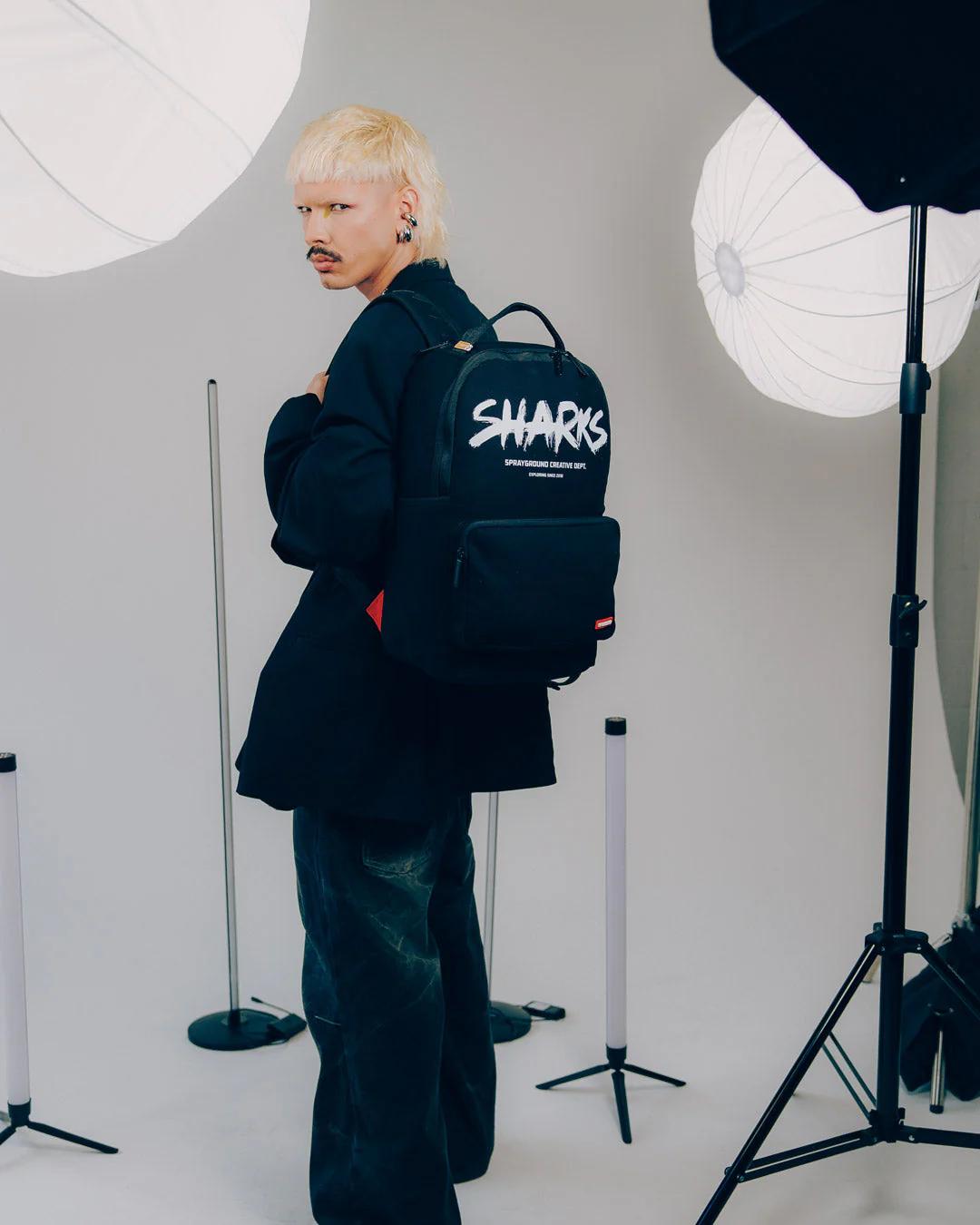 SHARKS CREATIVE DEPT CARGO HERO BACKPACK | Sprayground Featured