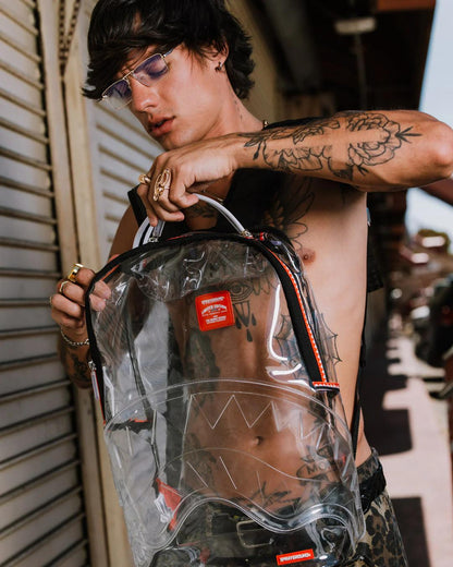 100% CLEAR BACKPACK SHARK | Sprayground Recommended