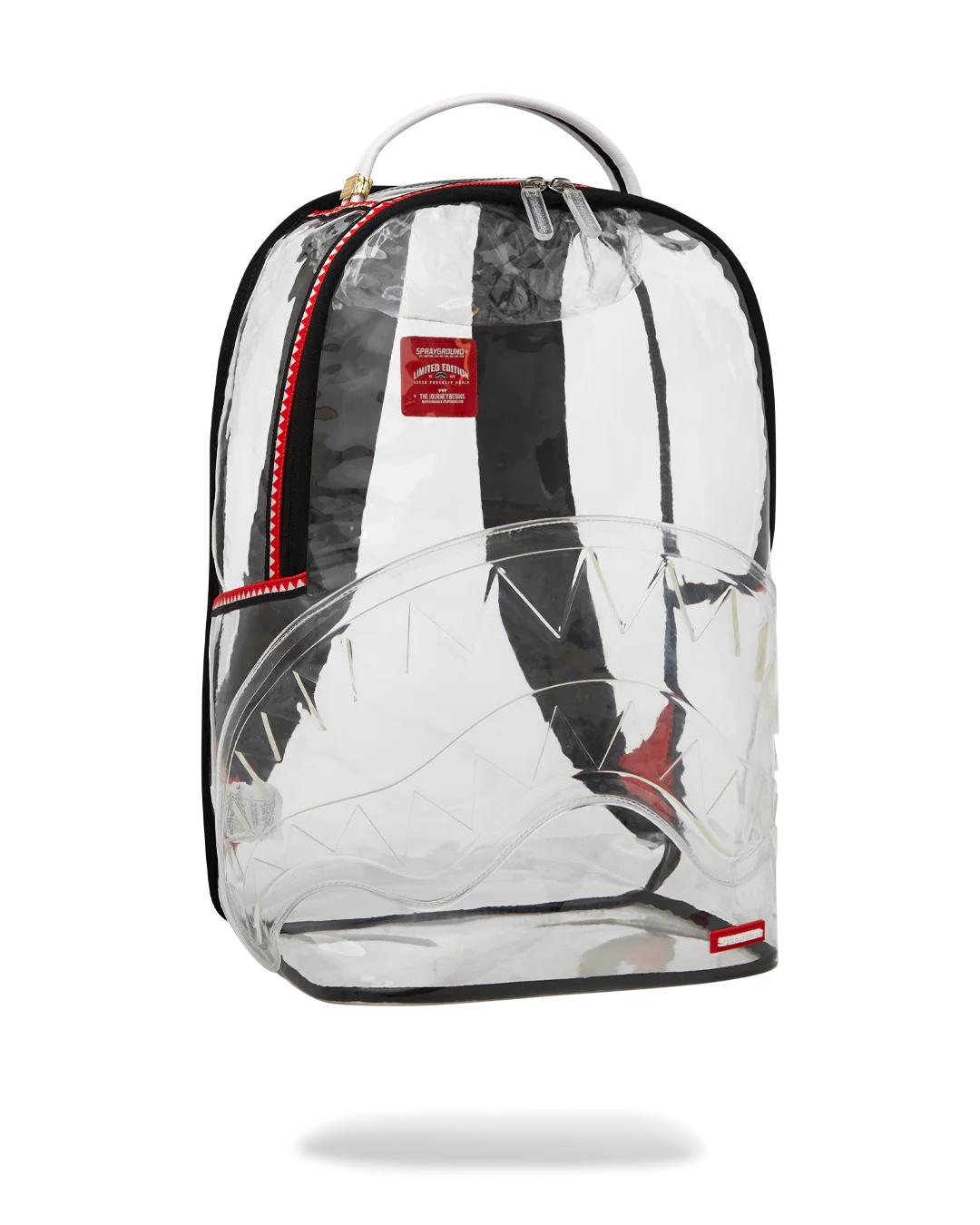 100% CLEAR BACKPACK SHARK | Sprayground Recommended