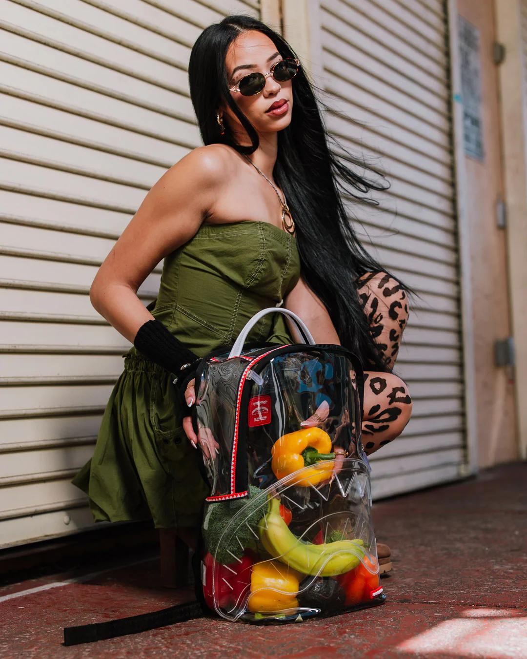 100% CLEAR BACKPACK SHARK | Sprayground Recommended
