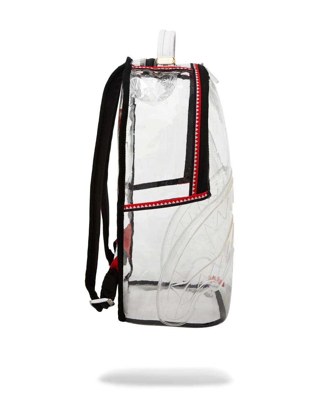 100% CLEAR BACKPACK SHARK | Sprayground Recommended