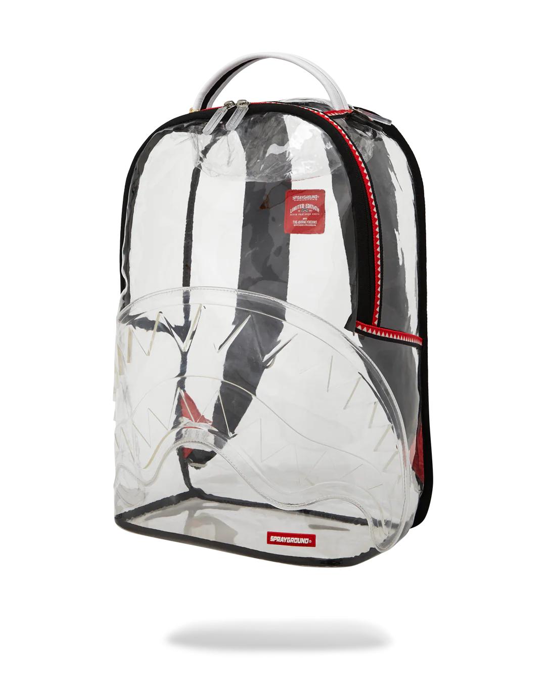 100% CLEAR BACKPACK SHARK | Sprayground Recommended