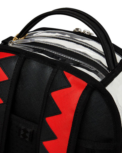 CLEAR BACKPACK - SHARK CENTRAL | Sprayground Exclusive