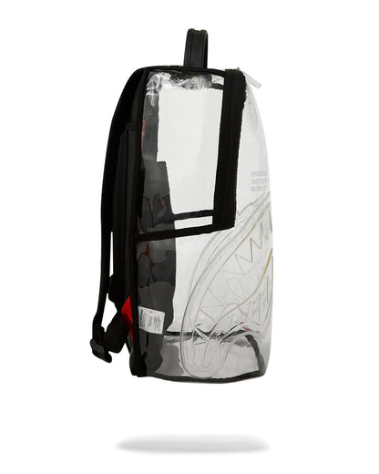 CLEAR BACKPACK - SHARK CENTRAL | Sprayground Exclusive