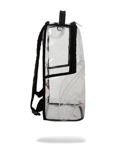 100% CLEAR BACKPACK - SHARK CENTRAL | Sprayground Signature