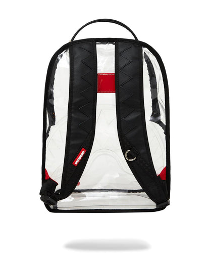 100% CLEAR BACKPACK - SHARK CENTRAL | Sprayground Signature