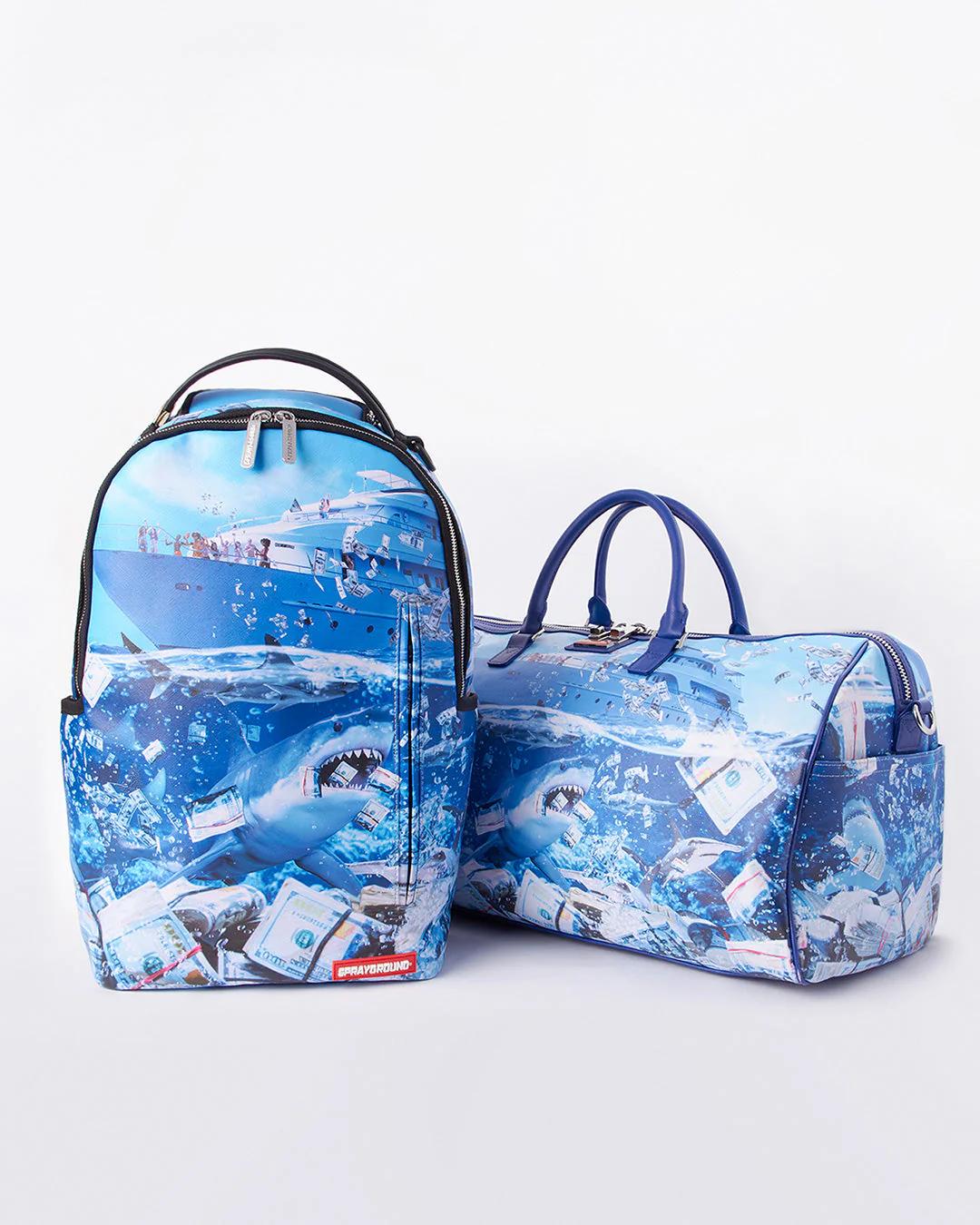 THE SHARK PARTY DUFFLE | Sprayground New