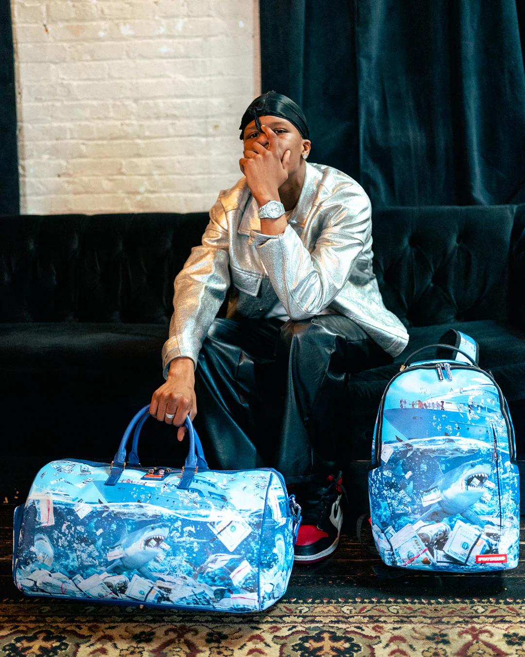 THE SHARK PARTY DUFFLE | Sprayground New