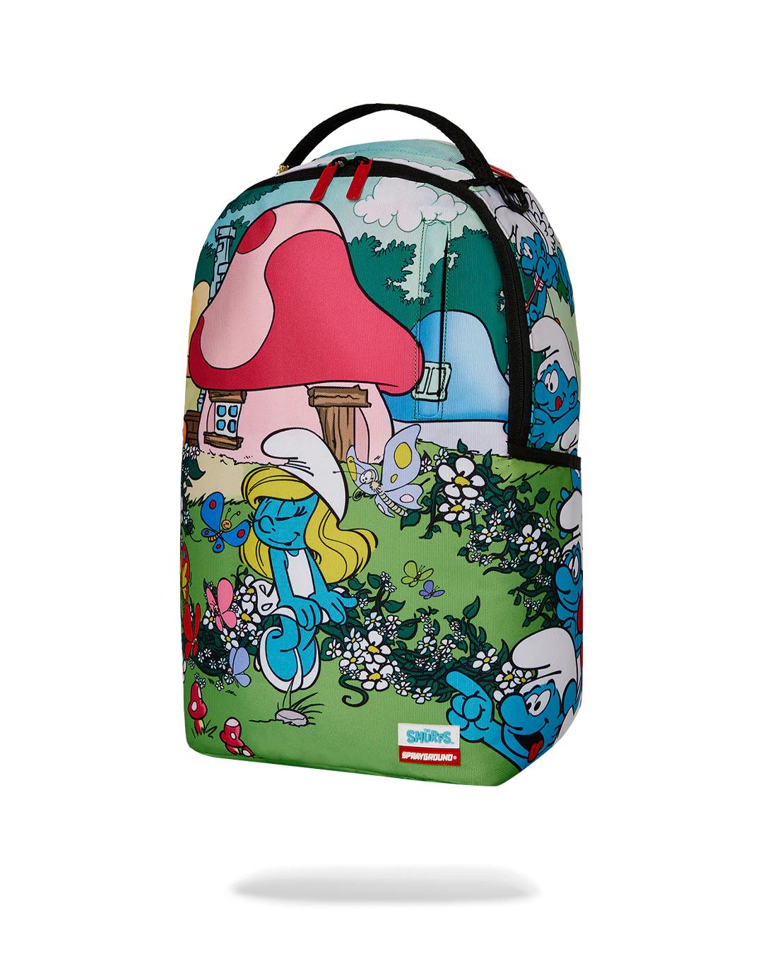 SMURFS IN THE GARDEN BACKPACK | Sprayground Classic