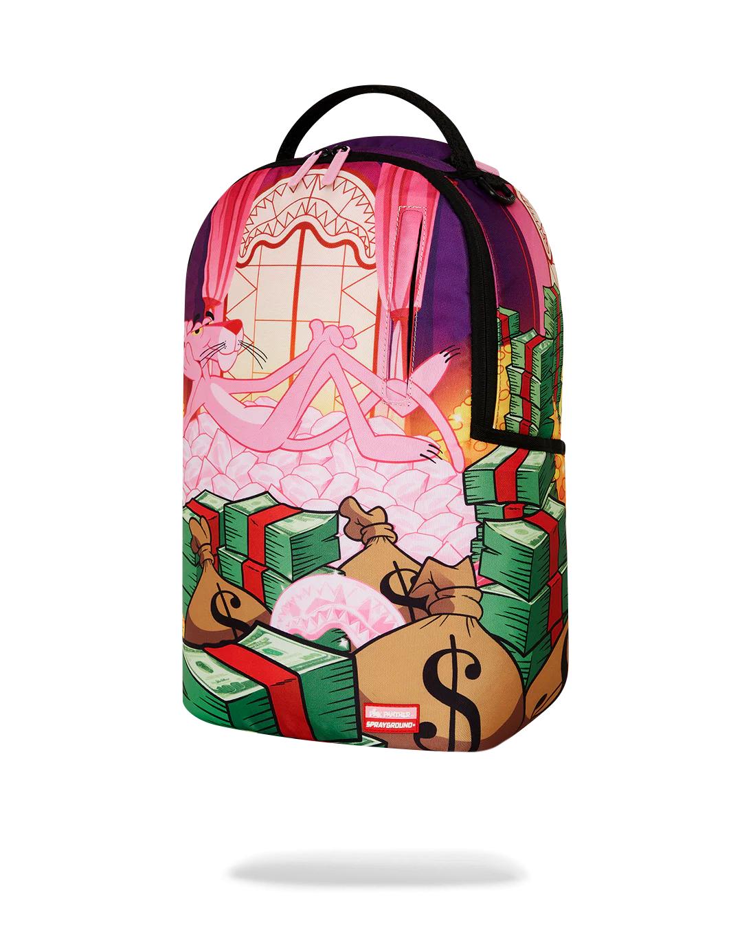 PINK PANTHER FORTRESS OF MONEY-TUDE BACKPACK | Sprayground New