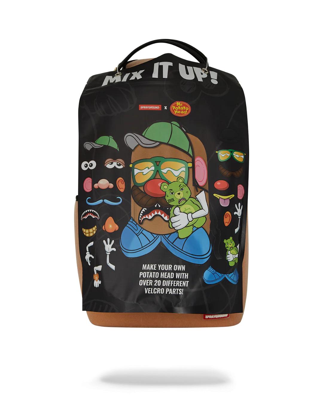 MR. POTATO HEAD VELCRO PATCH MIX-IT-UP DLXSV BACKPACK | Sprayground New