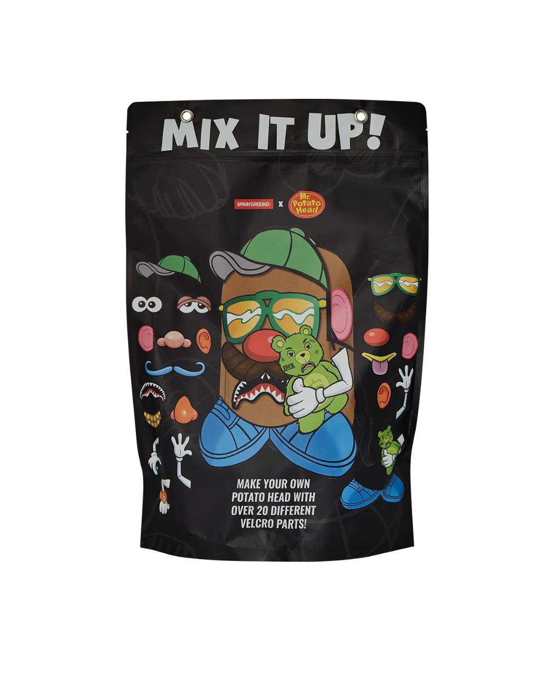 MR. POTATO HEAD VELCRO PATCH MIX-IT-UP DLXSV BACKPACK | Sprayground New