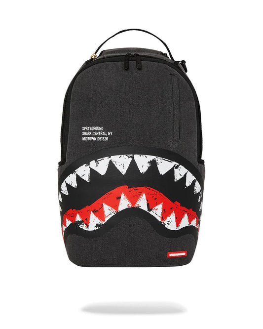 SHARK CENTRAL DENIM VENOM BACKPACK | Sprayground Popular