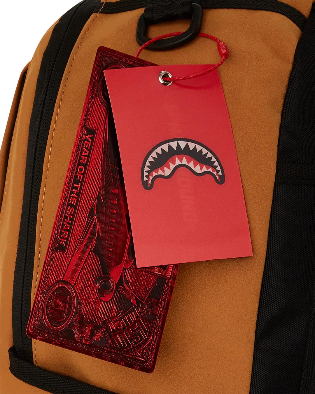 SHARK CENTRAL INTERIOR DLX BACKPACK | Sprayground Featured