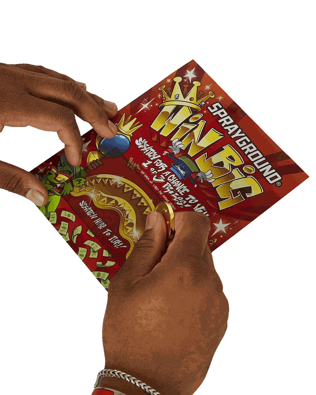 BIG MONEY BIG MONEY BACKPACK (COMES WITH SCRATCH OFF PLAYING CARD) | Sprayground Quality