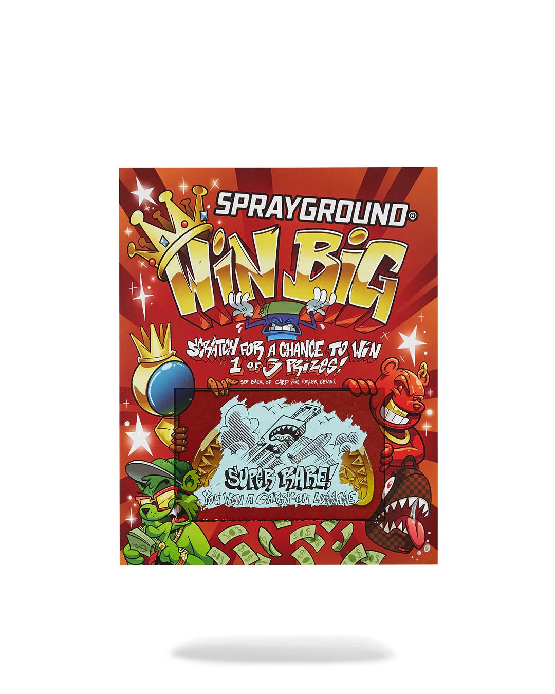 BIG MONEY BIG MONEY BACKPACK (COMES WITH SCRATCH OFF PLAYING CARD) | Sprayground Quality