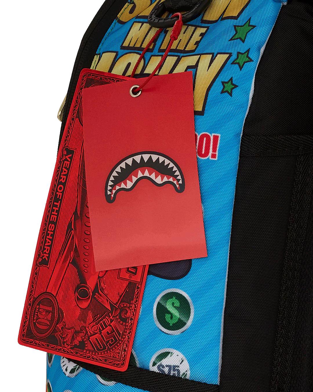 BIG MONEY BIG MONEY BACKPACK (COMES WITH SCRATCH OFF PLAYING CARD) | Sprayground Quality