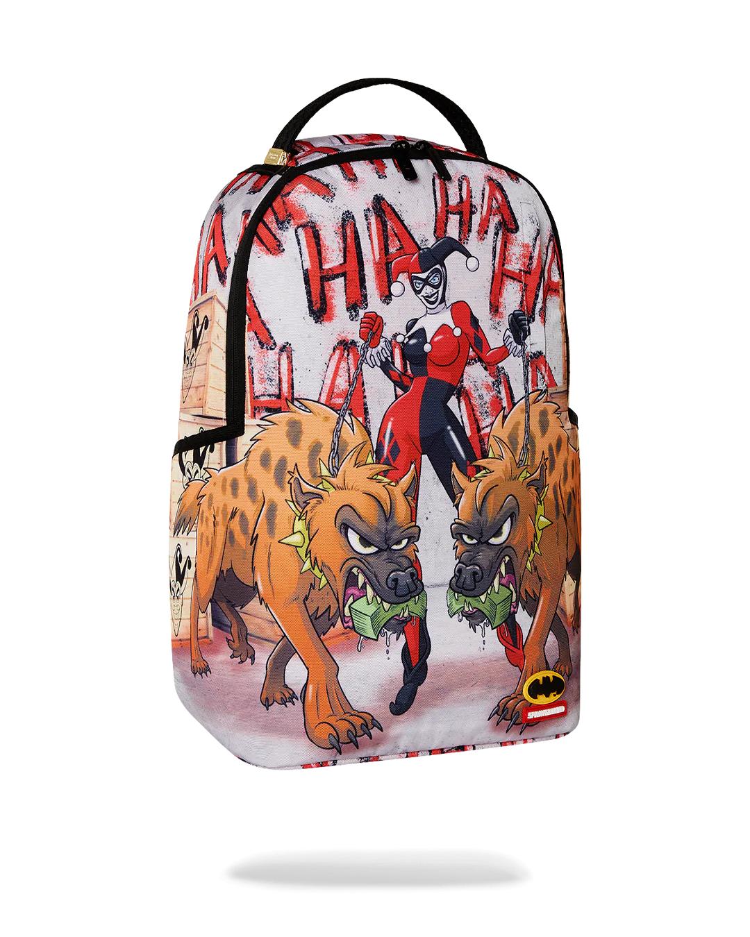 HARLEY QUINN: MASION OF MAYHEM DLXR BACKPACK | Sprayground Featured