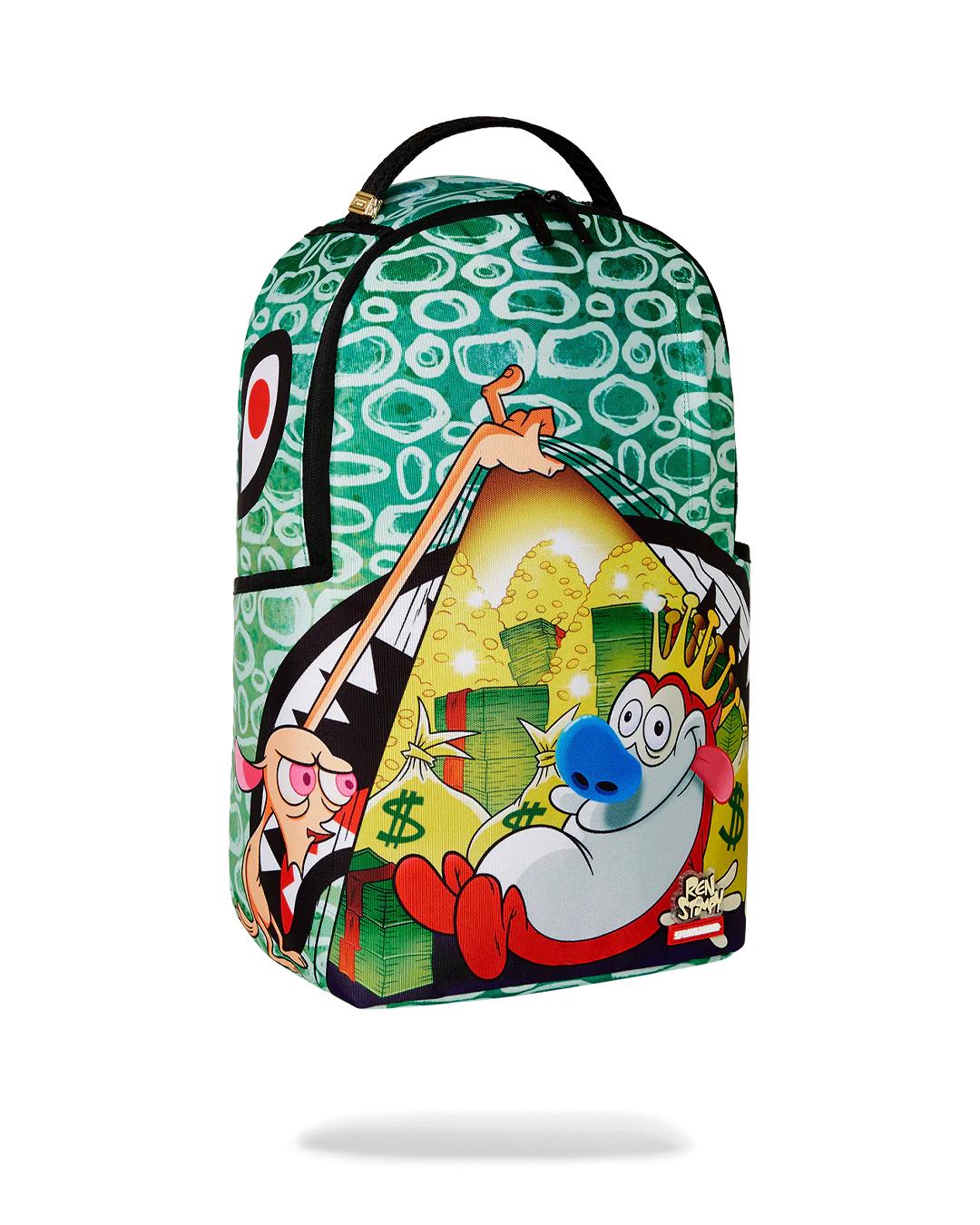 REN & STIMPY HIDDEN GOLD MINE DLXR BACKPACK | Sprayground Popular