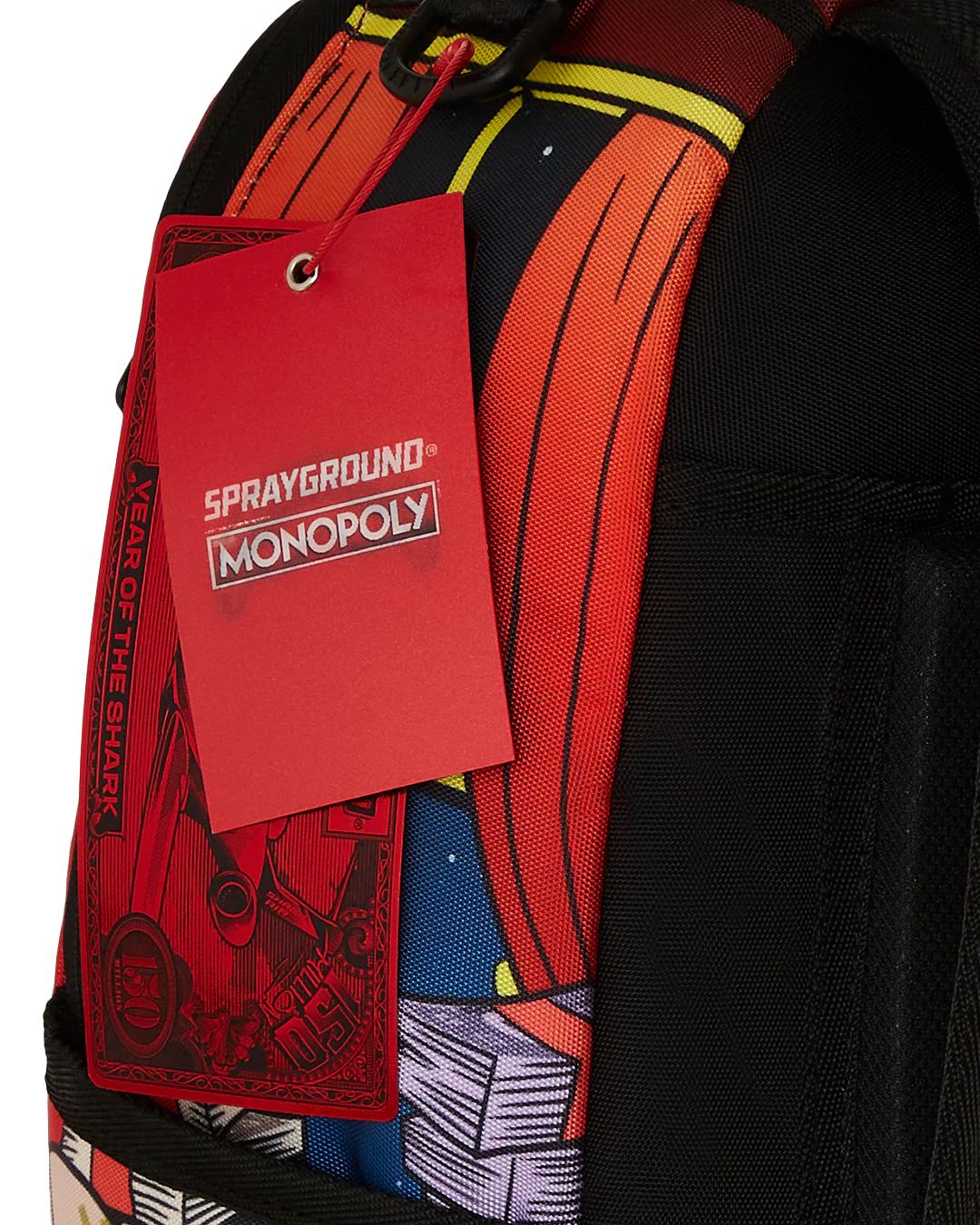 MONOPOLY GOLD EMPIRE THRONE BACKPACK | Sprayground Recommended