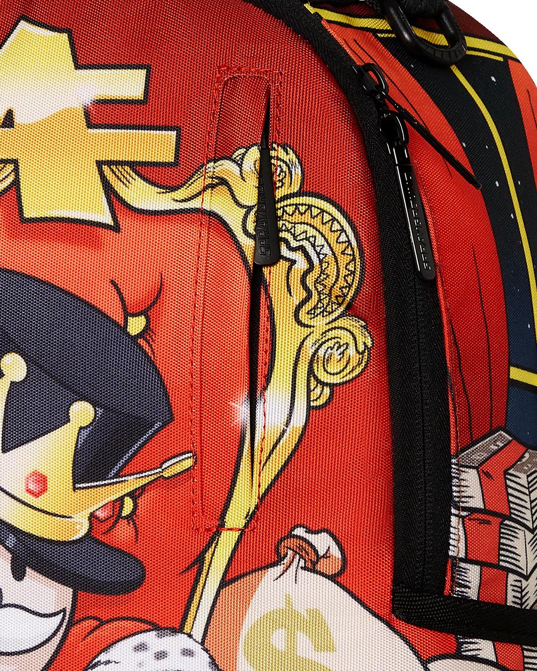 MONOPOLY GOLD EMPIRE THRONE BACKPACK | Sprayground Recommended