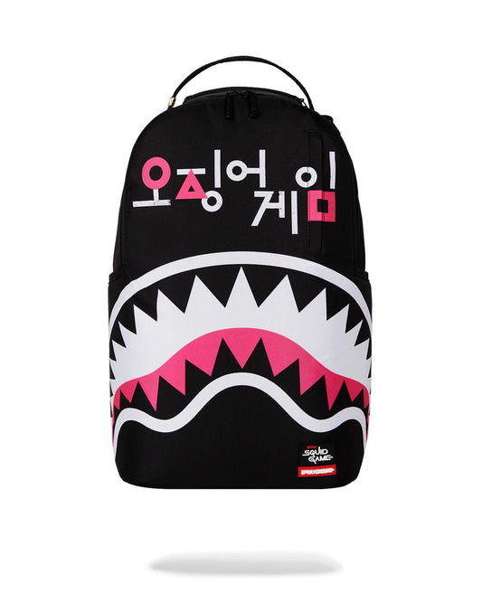 SQUID GAME COLLAB LOGO LOCKUP BACKPACK | Sprayground Exclusive