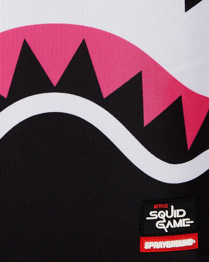 SQUID GAME COLLAB LOGO LOCKUP BACKPACK | Sprayground Exclusive