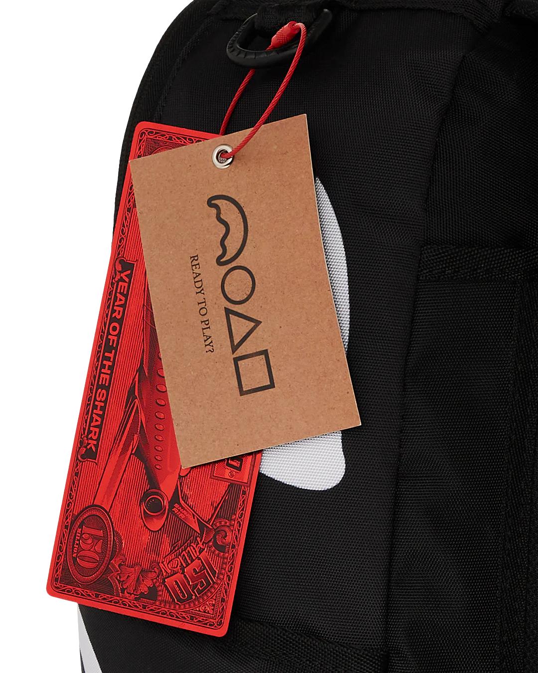 SQUID GAME COLLAB LOGO LOCKUP BACKPACK | Sprayground Exclusive