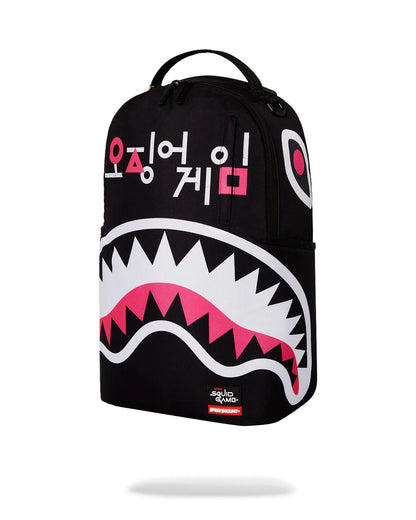 SQUID GAME COLLAB LOGO LOCKUP BACKPACK | Sprayground Exclusive