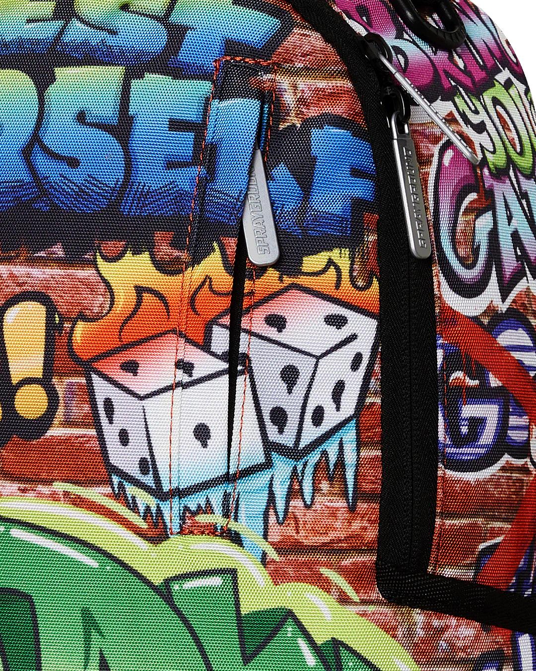 MONOPOLY GRAFFITI GOLD RUSH DLXR BACKPACK | Sprayground Classic