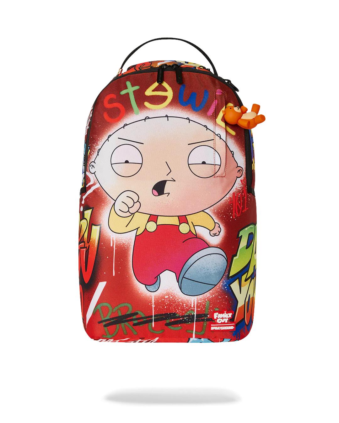 FAMILY GUY STEWIE ON THE RUN DLXR BACKPACK | Sprayground Essential