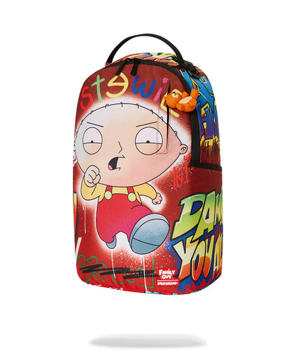 FAMILY GUY STEWIE ON THE RUN DLXR BACKPACK | Sprayground Essential