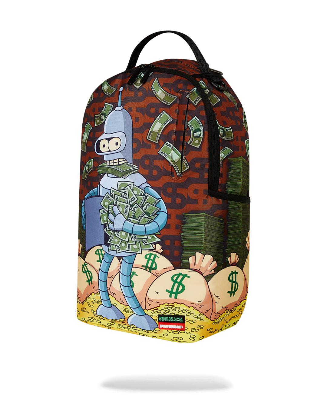 FUTURAMA CASH-IN BENDER BACKPACK | Sprayground Quality