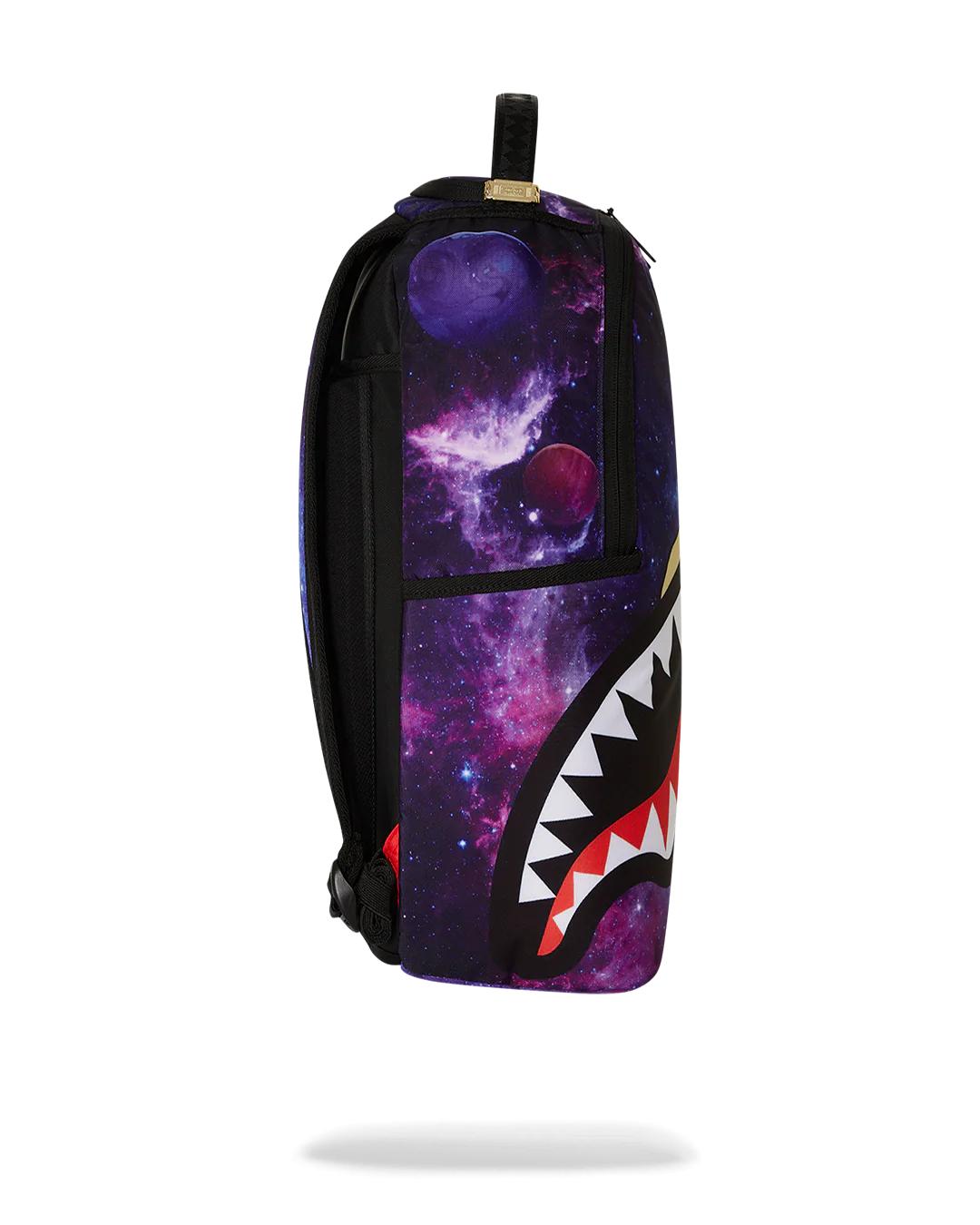 FUTURAMA NIBBLER EAT SHARK DLXR BACKPACK | Sprayground Featured
