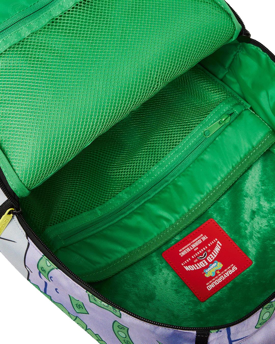 SPONGEBOB CREW MONEY BATH DLXR BACKPACK | Sprayground Best Seller