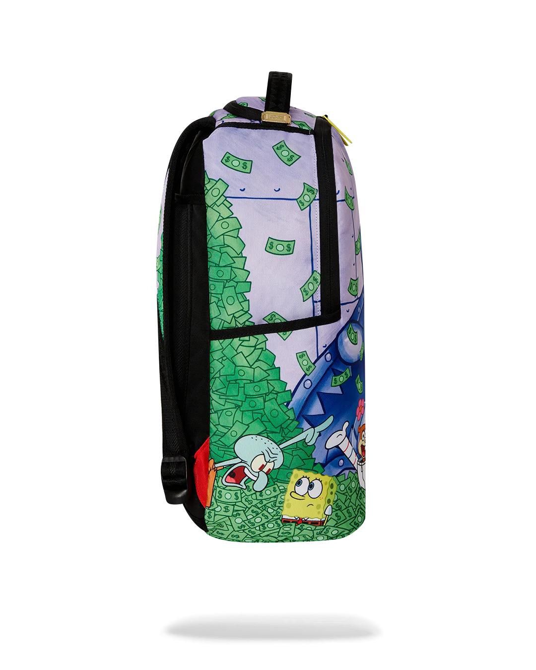 SPONGEBOB CREW MONEY BATH DLXR BACKPACK | Sprayground Best Seller